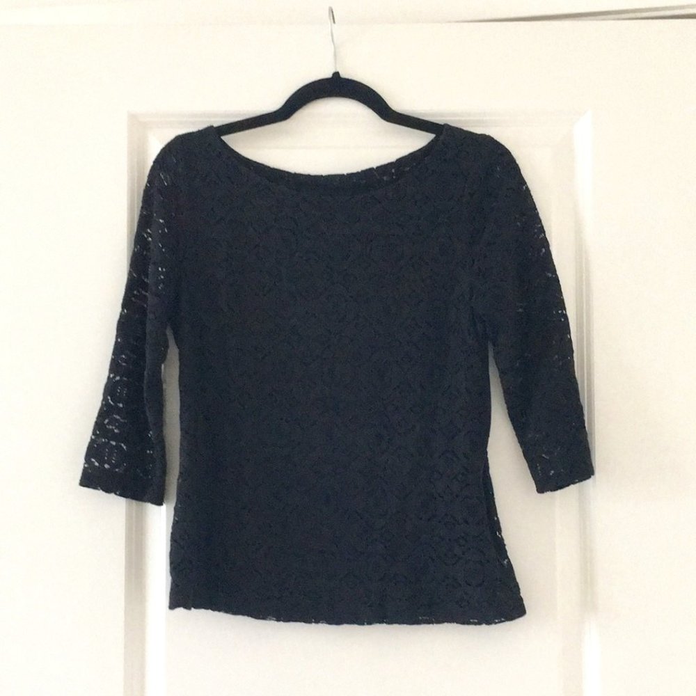 Elegant Banana Republic Lace Blouse 💫